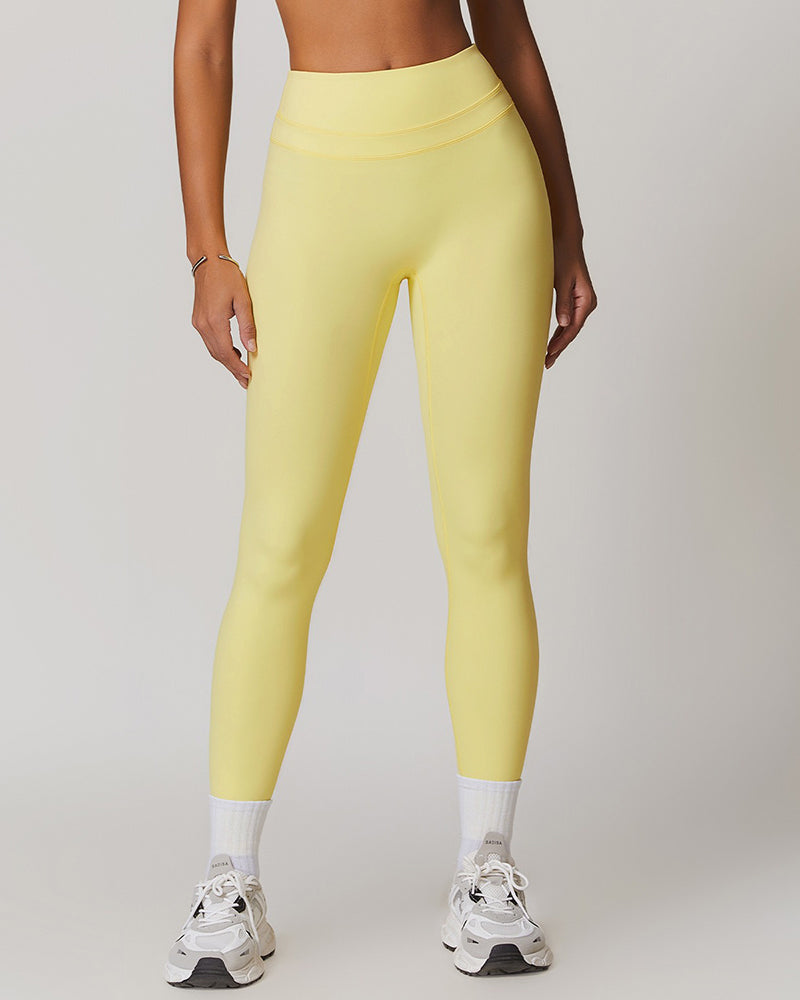 Skinny High Waisted Tummy Tuck Hip Lifting Sweatpants