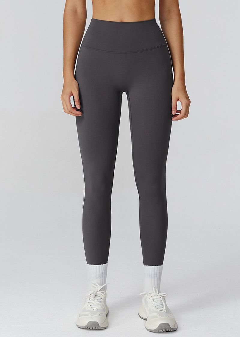 HIGH-WAISTED HIP-LINE SKINNY TROUSERS