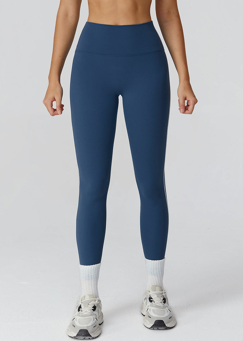 HIGH-WAISTED HIP-LINE SKINNY TROUSERS