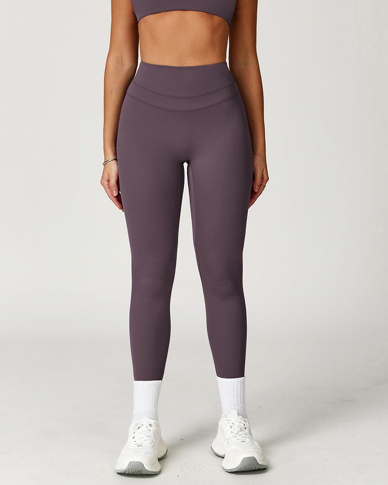 Skinny High Waisted Tummy Tuck Hip Lifting Sweatpants