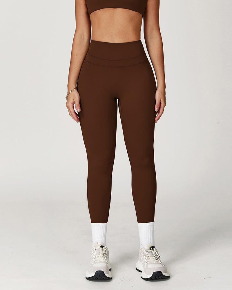 Skinny High Waisted Tummy Tuck Hip Lifting Sweatpants