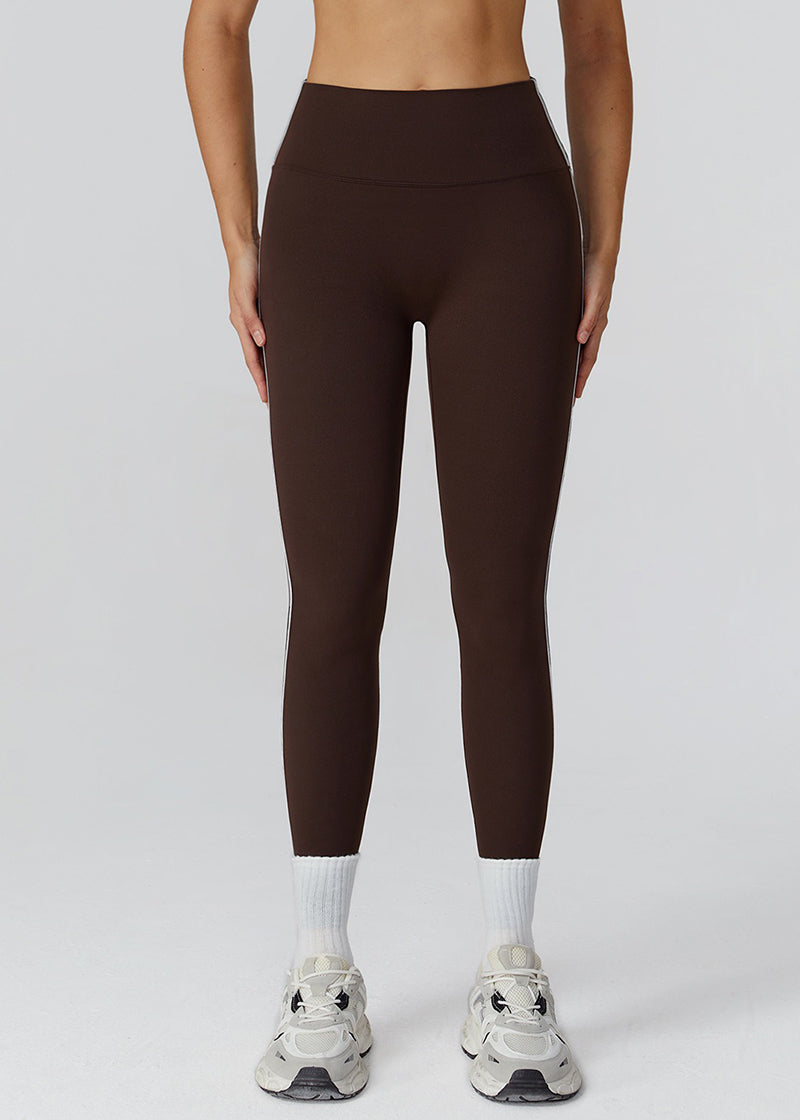 HIGH-WAISTED HIP-LINE SKINNY TROUSERS